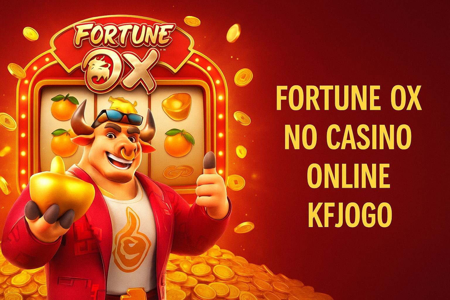 Fortune Ox no KFJOGO - Aposte Agora e Reivindique Seus Ganhos