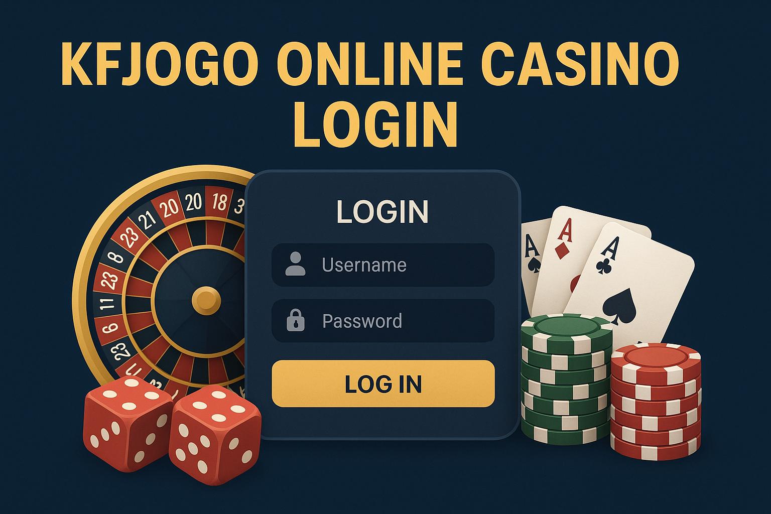 Login no Cassino KFJOGO