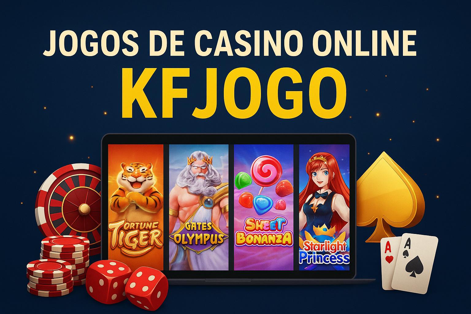 Jogos de cassino online inovadores e emocionantes na KFJOGO
