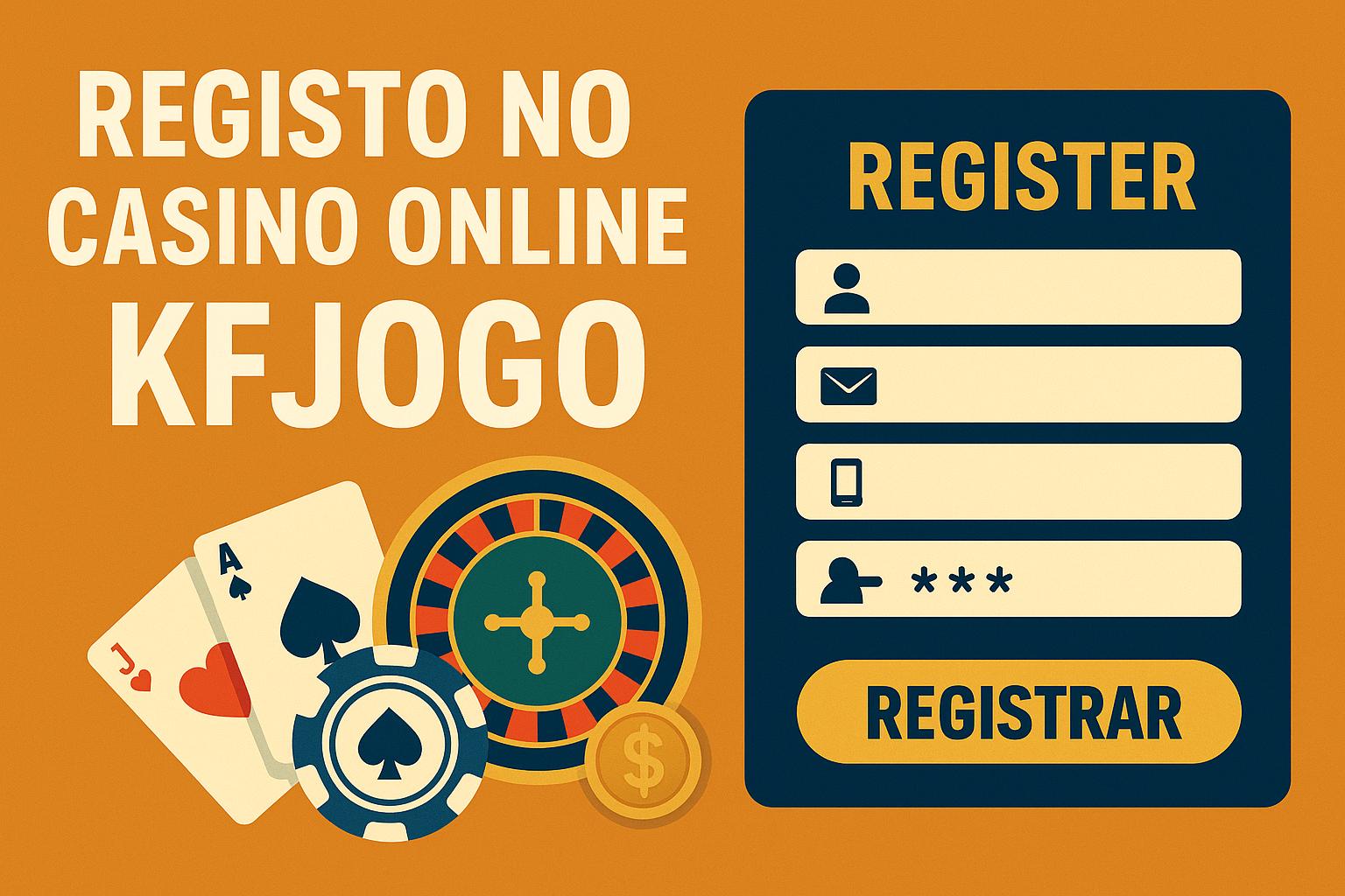 Não Perca tempo, o rRgistro na site KFJOGO